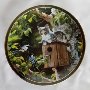 Vintage Bradford Exchange House Sitting Limited Edition Plate #34B